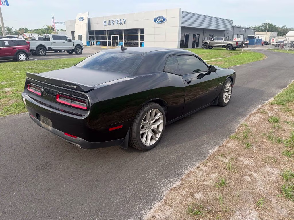 2020 Pitch Black Clearcoat Dodge Challenger R/T RWD Coupe