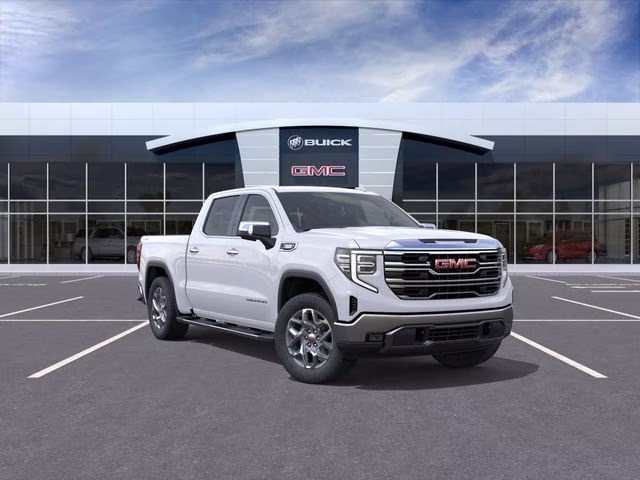 2026 Summit White GMC Sierra 1500 SLT 4X4 Truck