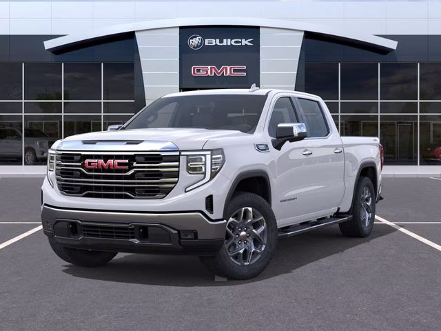 2026 Summit White GMC Sierra 1500 SLT 4X4 Truck