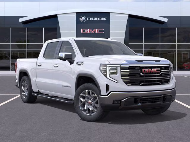 2026 Summit White GMC Sierra 1500 SLT 4X4 Truck