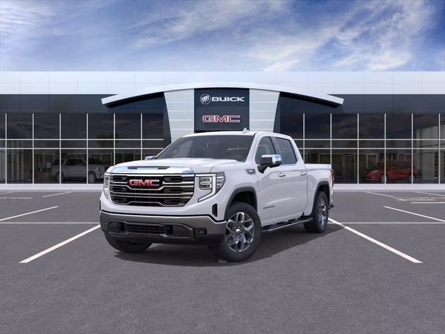 2026 Summit White GMC Sierra 1500 SLT 4X4 Truck