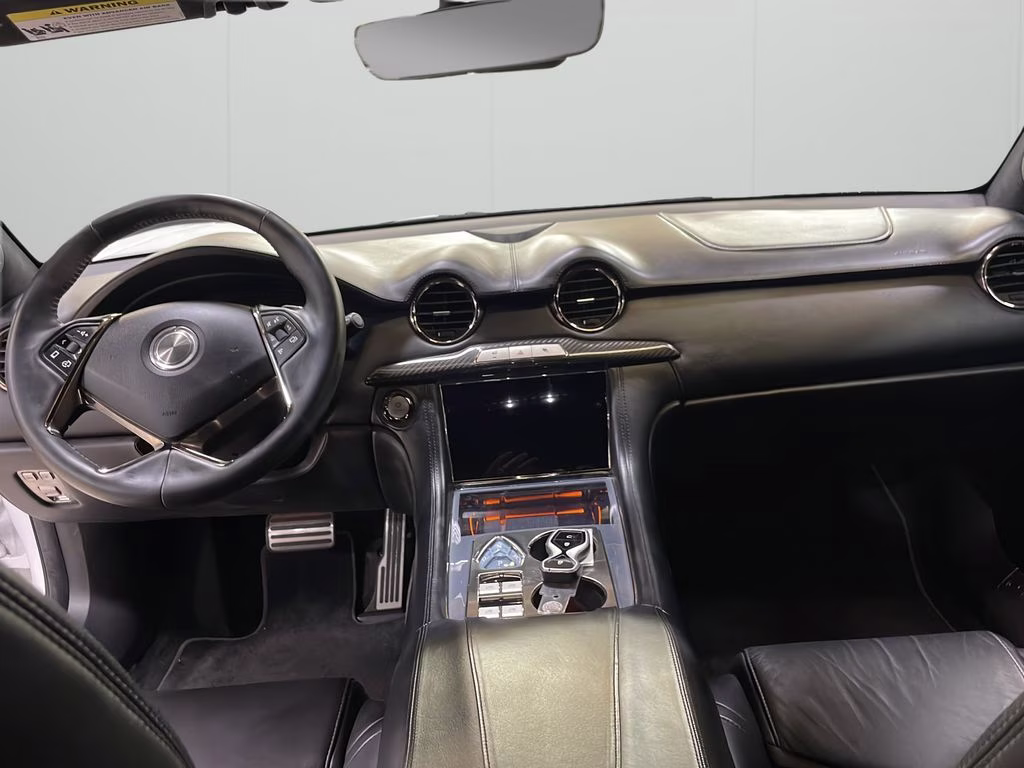 2018 White Karma Revero Base RWD Sedan