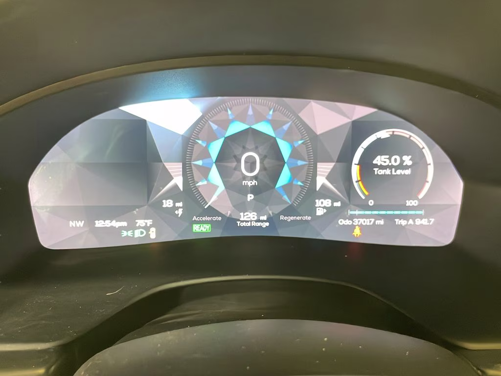 2018 White Karma Revero Base RWD Sedan