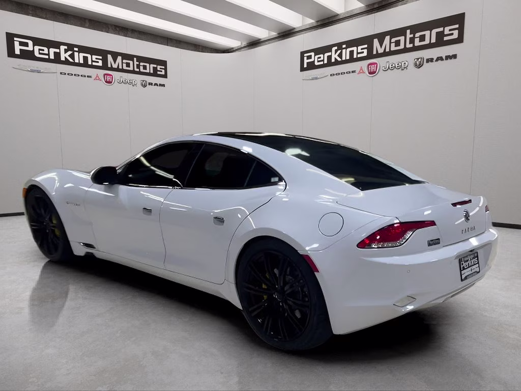 2018 White Karma Revero Base RWD Sedan