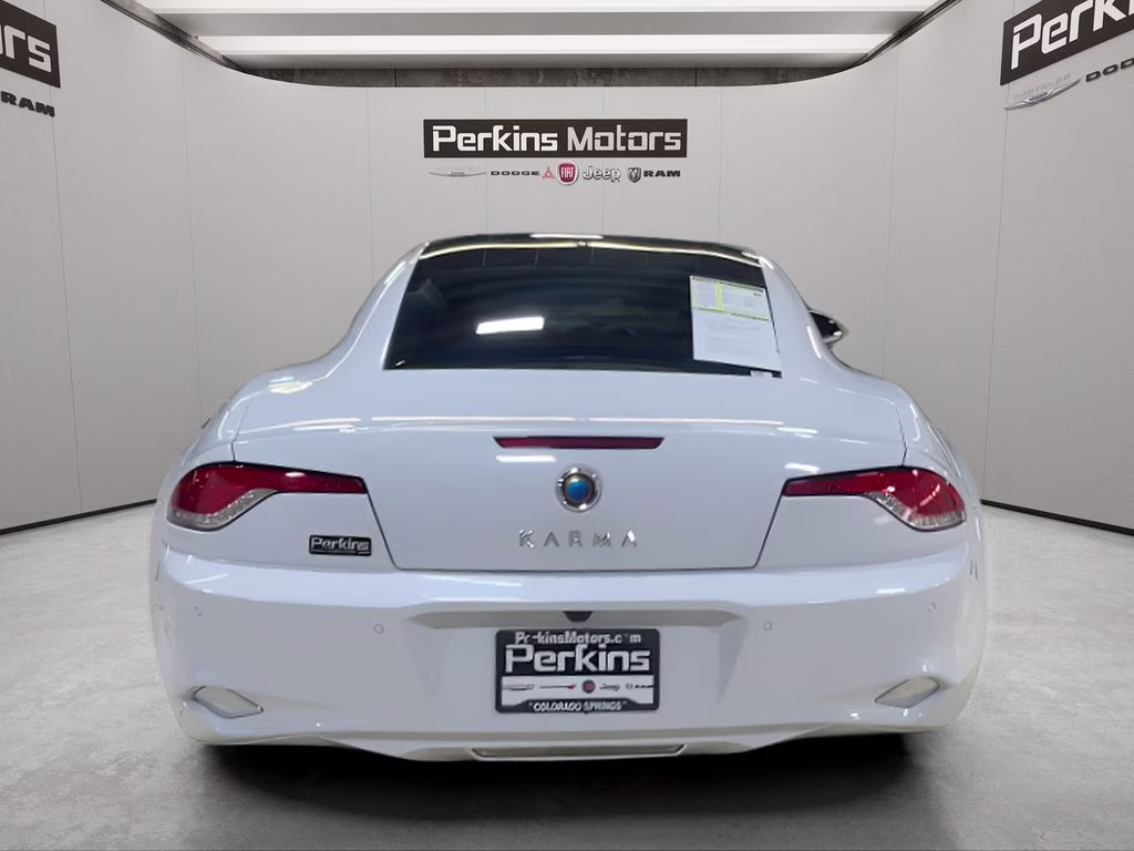 2018 White Karma Revero Base RWD Sedan