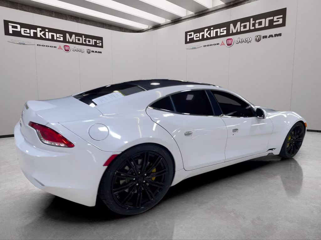 2018 White Karma Revero Base RWD Sedan