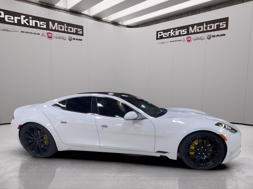 2018 White Karma Revero Base RWD Sedan