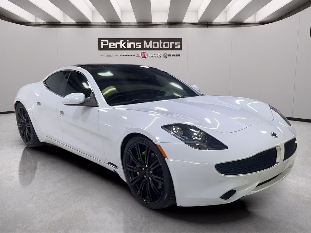 2018 White Karma Revero Base RWD Sedan