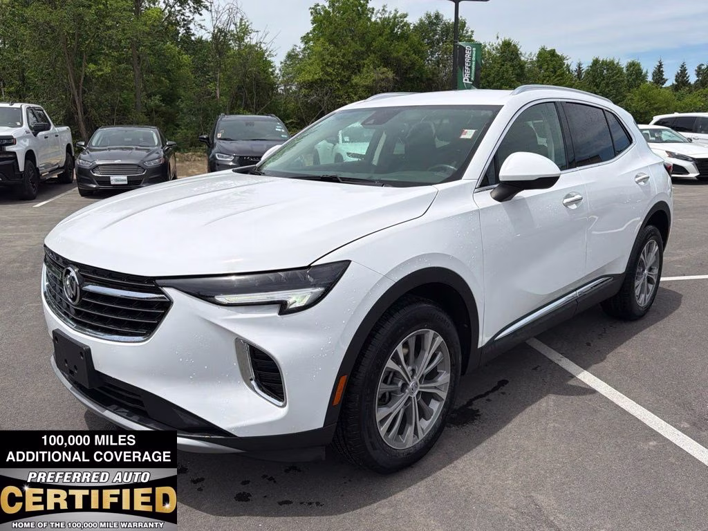 2023 Summit White Buick Envision Preferred FWD SUV