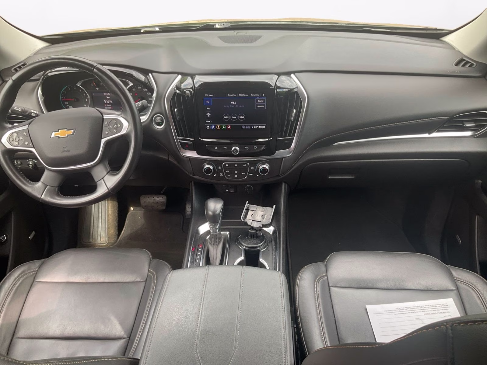 2021 Mosaic Black Metallic Chevrolet Traverse LT Leather AWD SUV