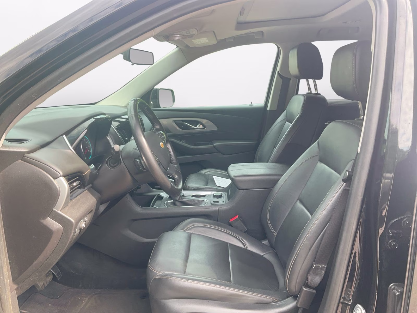 2021 Mosaic Black Metallic Chevrolet Traverse LT Leather AWD SUV