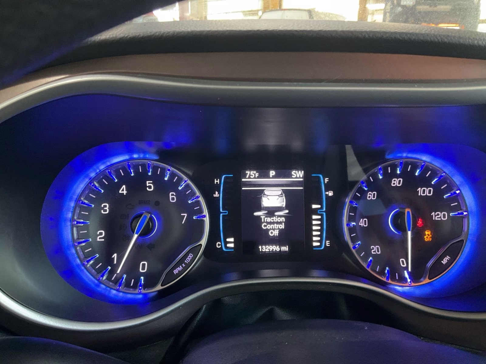 2019 Ocean Blue Metallic Chrysler Pacifica L FWD Van