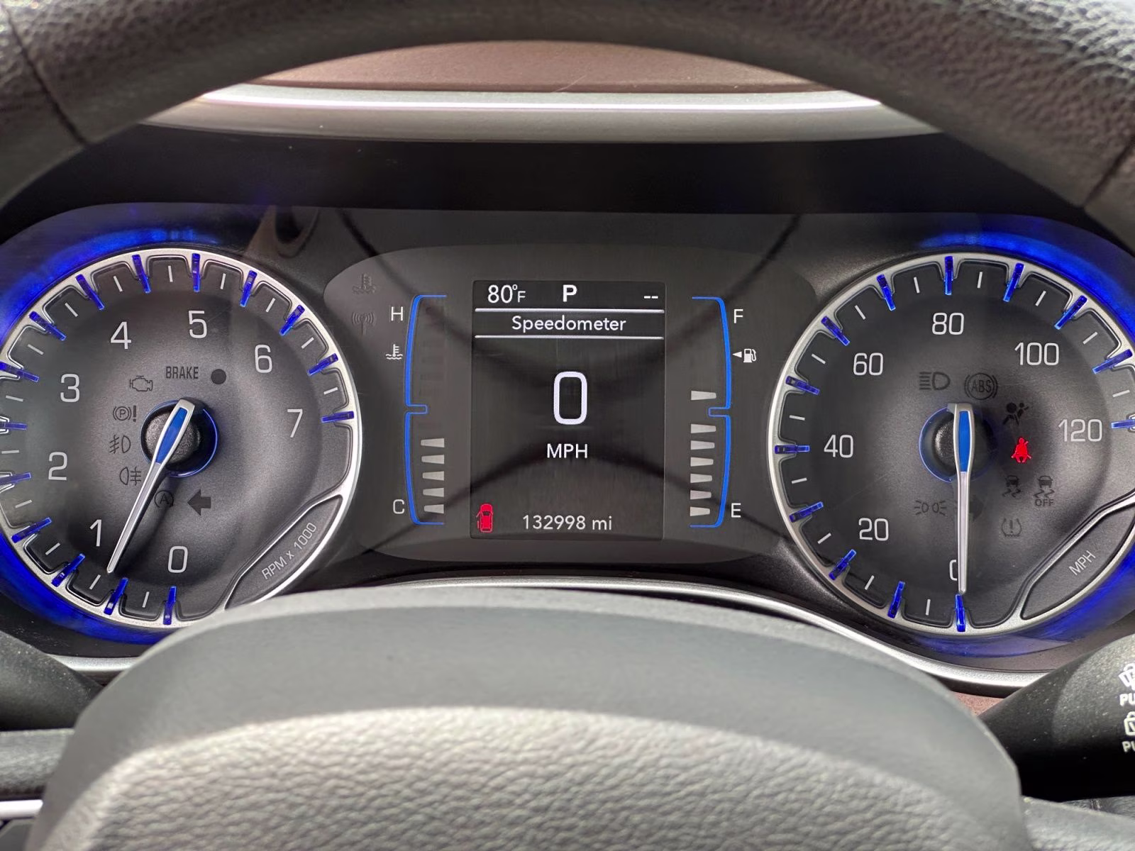 2019 Ocean Blue Metallic Chrysler Pacifica L FWD Van