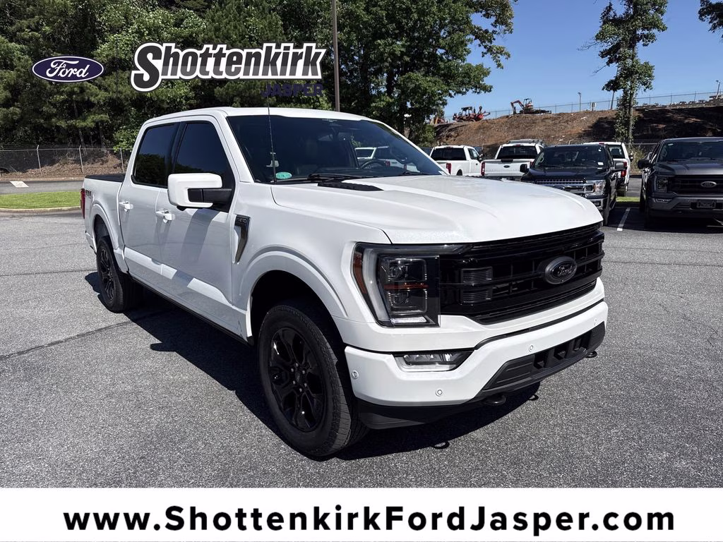 2023 Star White Metallic Tri-Coat Ford F-150 Platinum 4X4 Truck