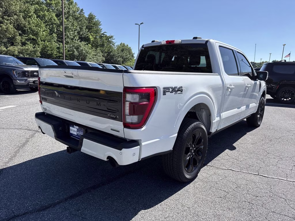 2023 Star White Metallic Tri-Coat Ford F-150 Platinum 4X4 Truck