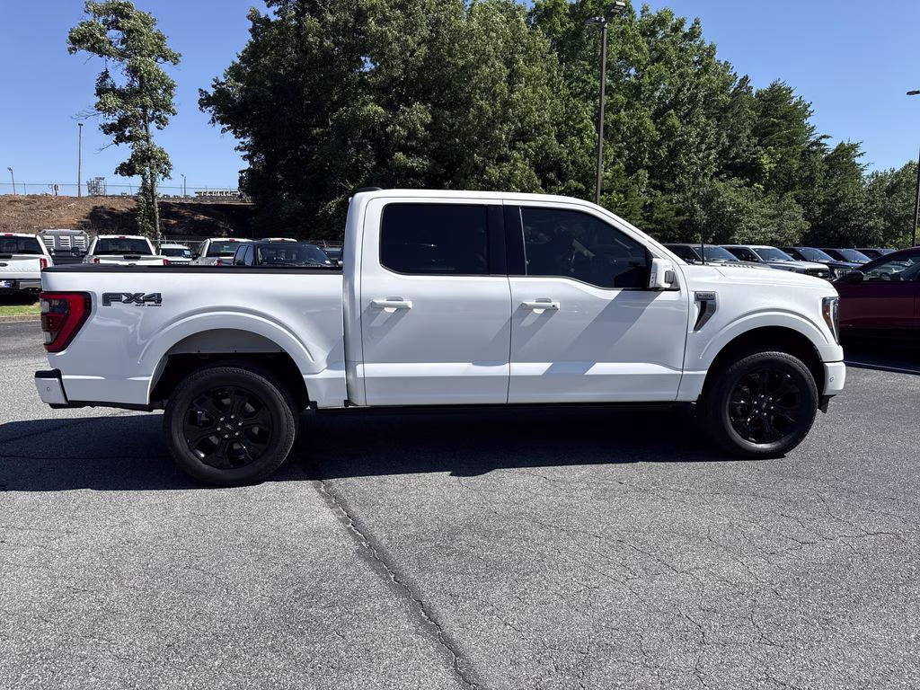 2023 Star White Metallic Tri-Coat Ford F-150 Platinum 4X4 Truck