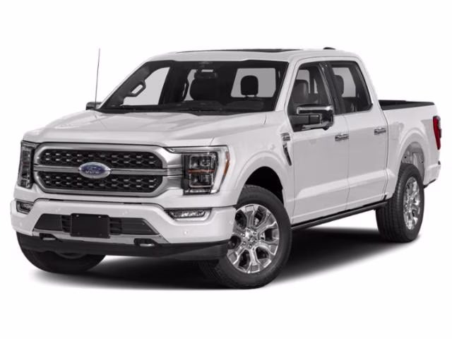 2023 Star White Metallic Tri-Coat Ford F-150 Platinum 4X4 Truck