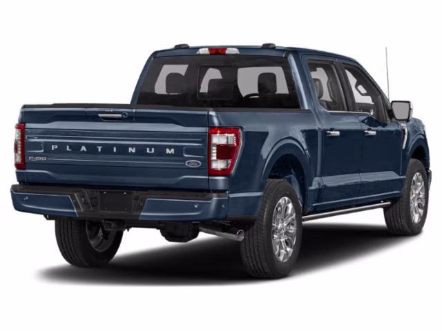 2023 Azure Gray Metallic Tri-Coat Ford F-150 Platinum 4X4 Truck