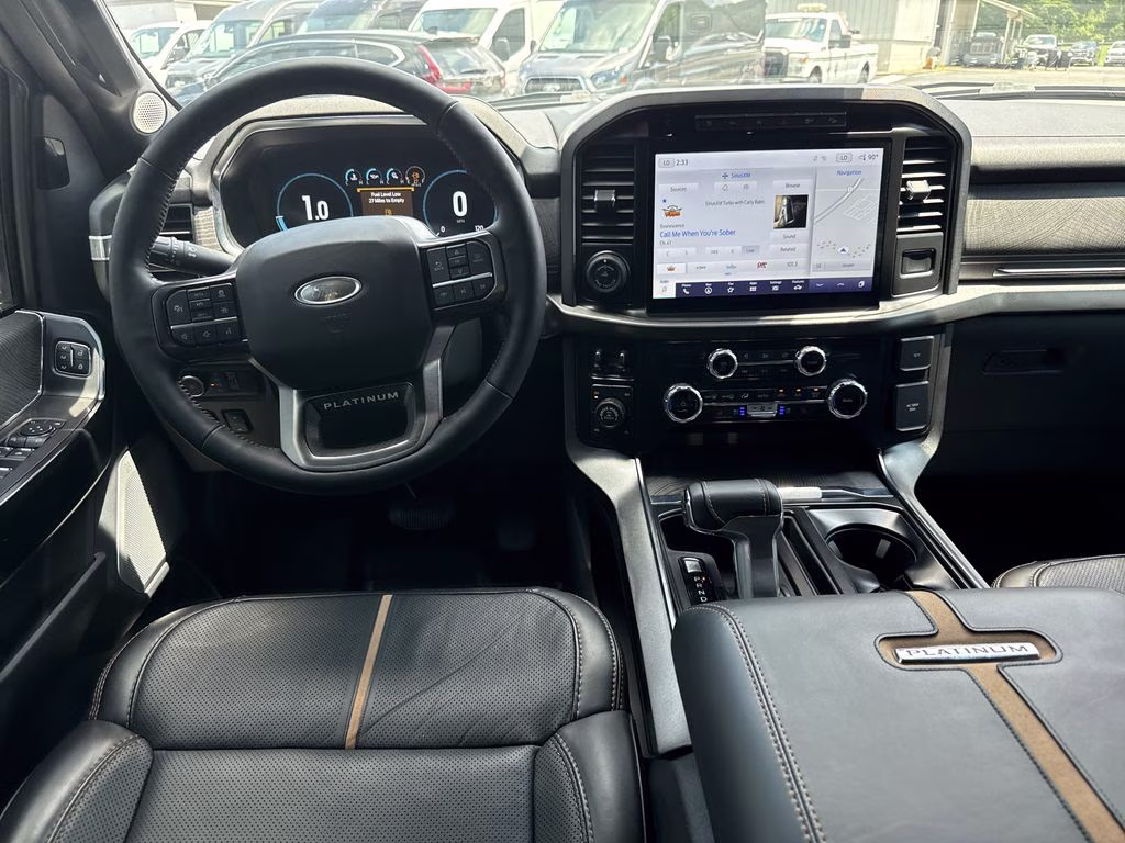 2023 Azure Gray Metallic Tri-Coat Ford F-150 Platinum 4X4 Truck