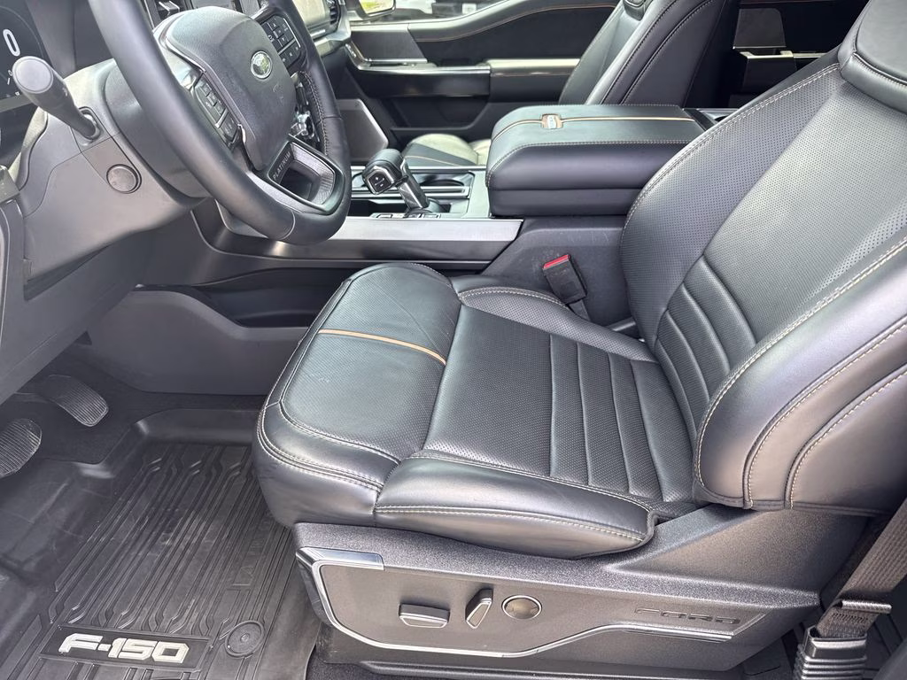 2023 Azure Gray Metallic Tri-Coat Ford F-150 Platinum 4X4 Truck