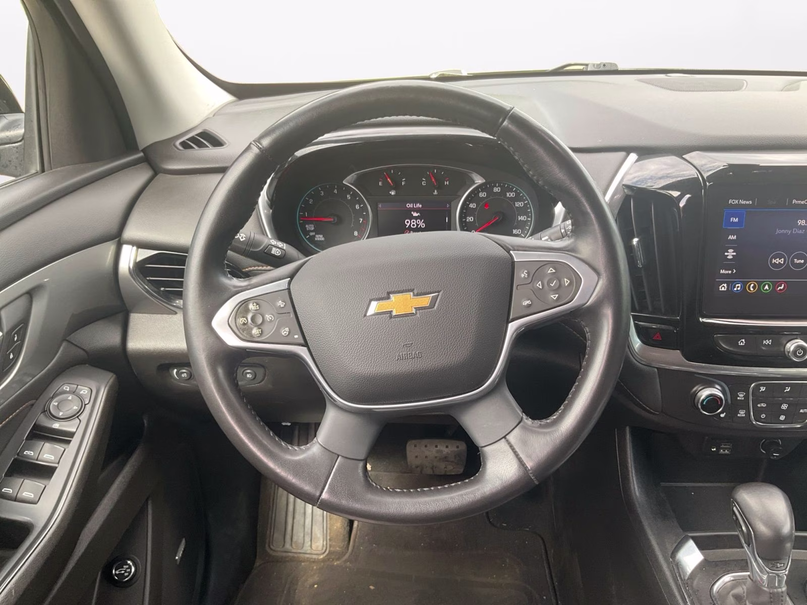 2021 Mosaic Black Metallic Chevrolet Traverse LT Leather AWD SUV