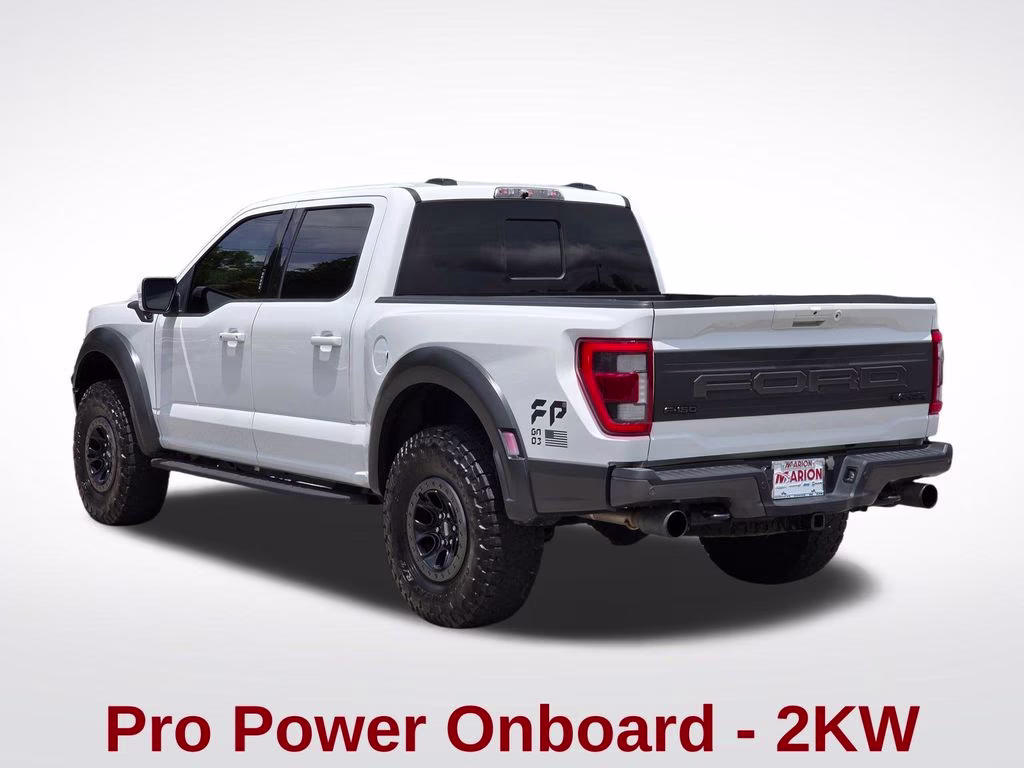 2023 Oxford White Ford F-150 Raptor 4X4 Truck