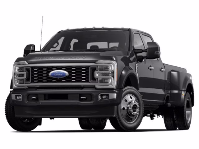 2024 Agate Black Metallic Ford Super Duty F-450 DRW Platinum 4X4 Truck