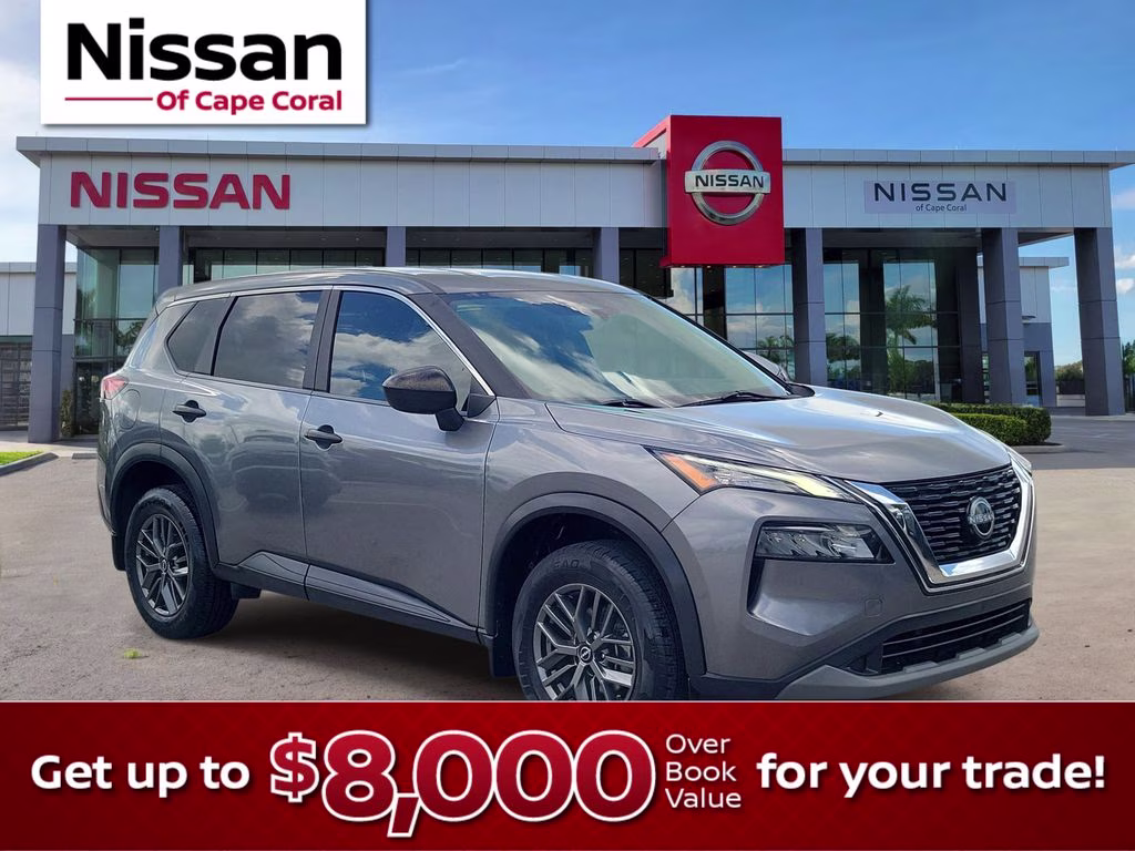 2023 Gun Metallic Nissan Rogue S FWD SUV