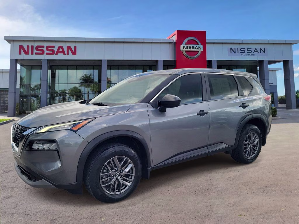 2023 Gun Metallic Nissan Rogue S FWD SUV