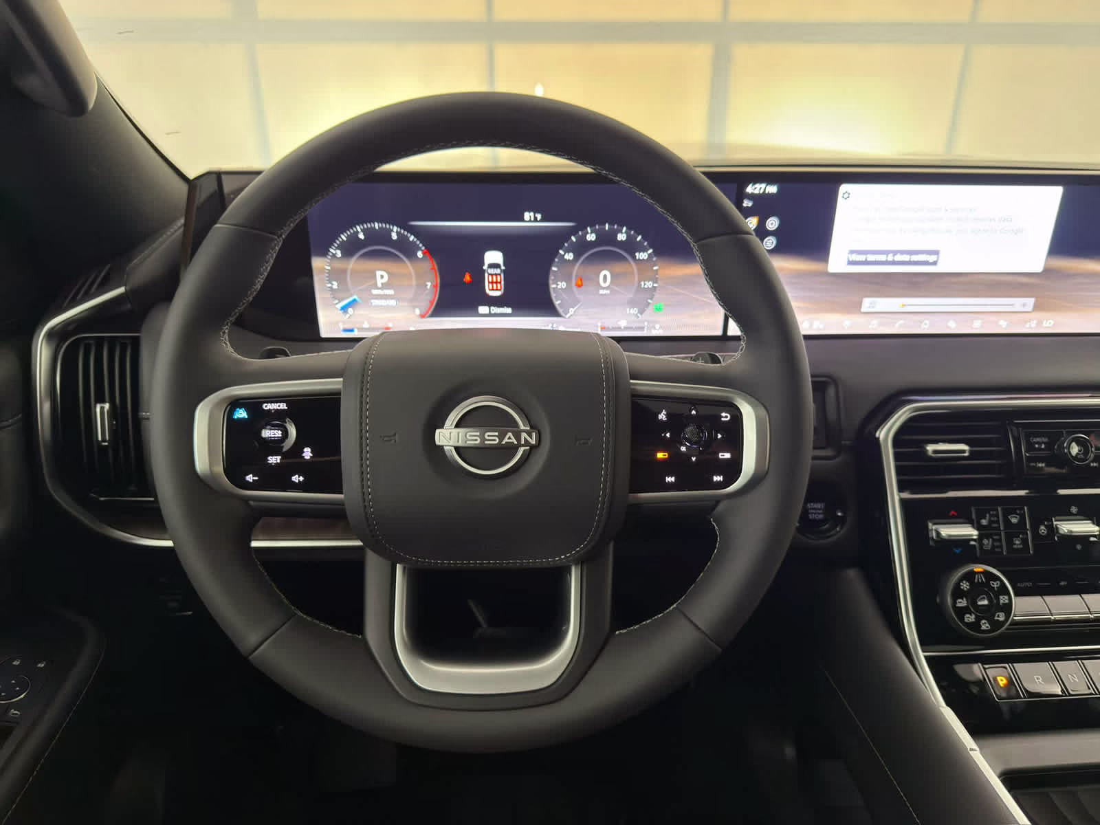 2026 Everest White Pearl Tricoat/Super Black Nissan Armada Platinum Reserve 4X4 SUV