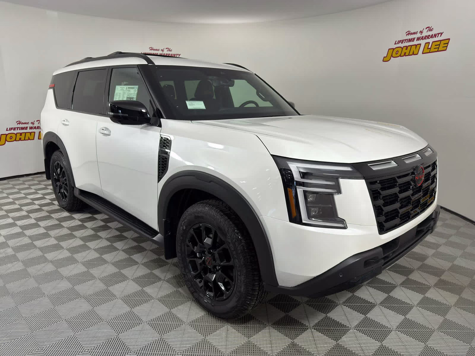 2026 Aspen White Tricoat Nissan Armada PRO-4X 4X4 SUV