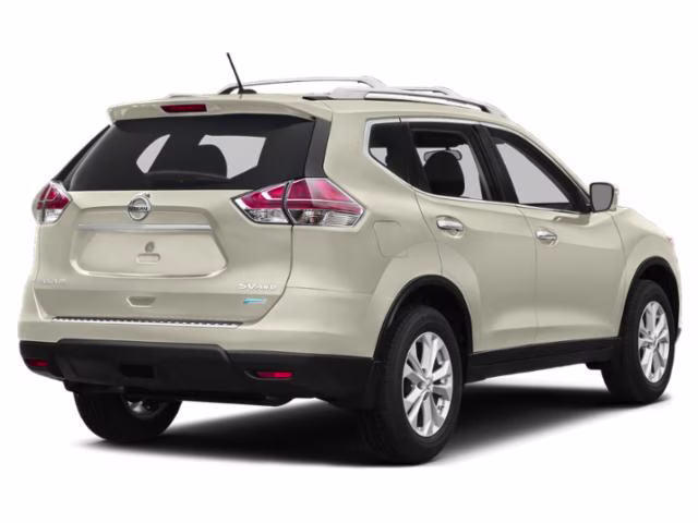 2015 Pearl White Nissan Rogue SL FWD SUV