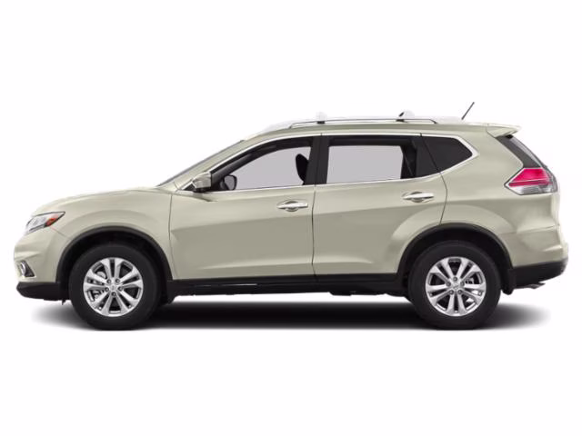 2015 Pearl White Nissan Rogue SL FWD SUV