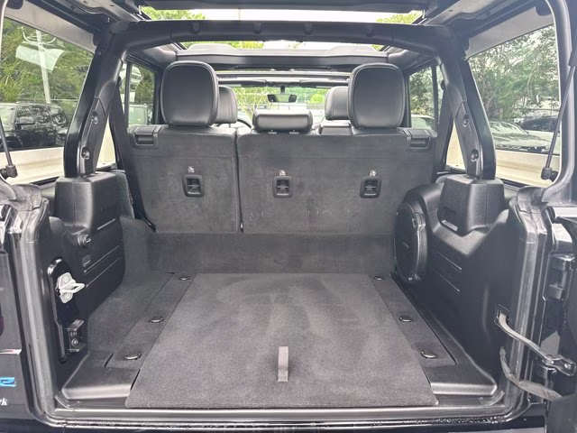 2022 Black Clearcoat Jeep Wrangler 4xe Unlimited Rubicon 4X4 Convertible