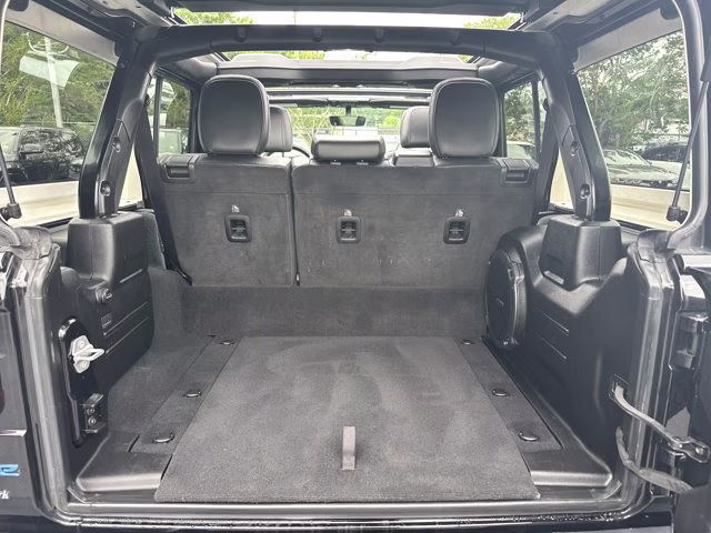 2022 Black Clearcoat Jeep Wrangler 4xe Unlimited Rubicon 4X4 Convertible