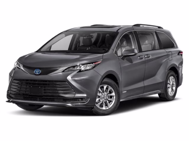 2021 Predawn Gray Mica Toyota Sienna LE FWD Van