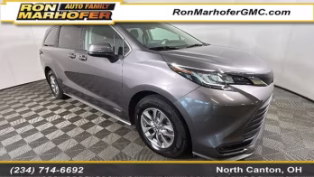 2021 Predawn Gray Mica Toyota Sienna LE FWD Van