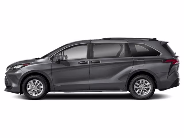 2021 Predawn Gray Mica Toyota Sienna LE FWD Van
