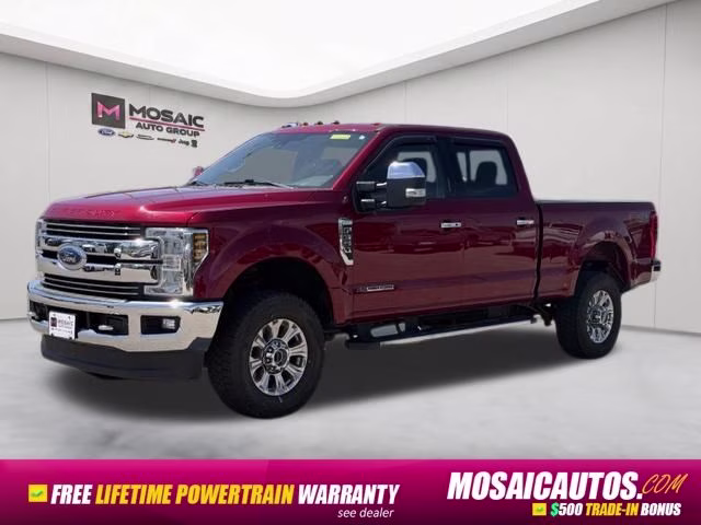 2018 Ruby Red Metallic Ford Super Duty F-350 SRW Lariat 4X4 Truck