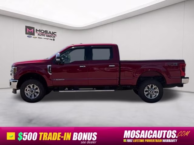 2018 Ruby Red Metallic Ford Super Duty F-350 SRW Lariat 4X4 Truck