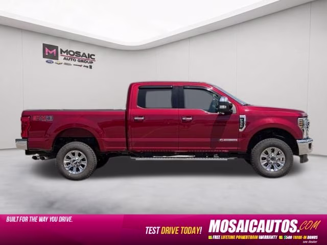 2018 Ruby Red Metallic Ford Super Duty F-350 SRW Lariat 4X4 Truck