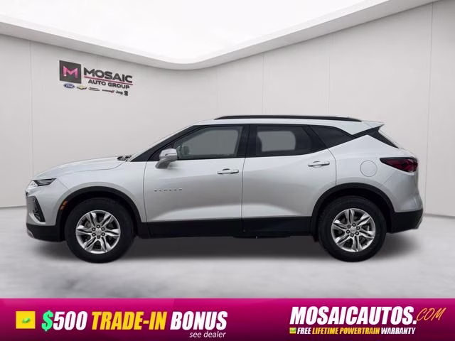 2020 Silver Ice Metallic Chevrolet Blazer LT FWD SUV