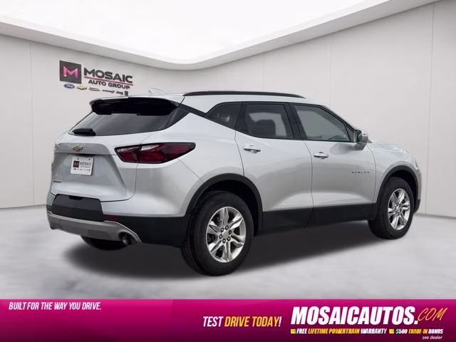 2020 Silver Ice Metallic Chevrolet Blazer LT FWD SUV