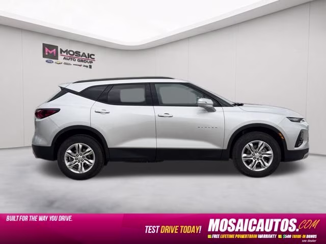 2020 Silver Ice Metallic Chevrolet Blazer LT FWD SUV