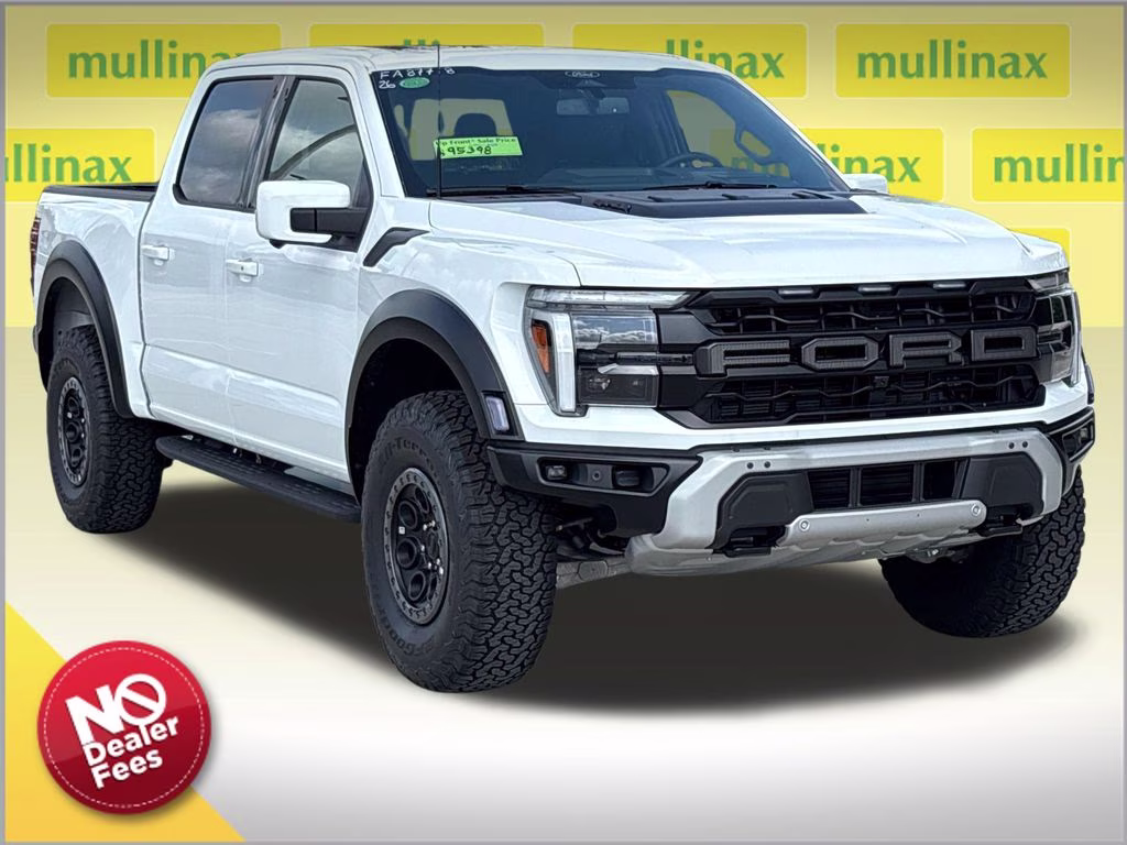 2026 Oxford White Ford F-150 Raptor 4X4 Truck