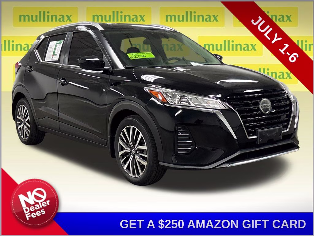 2023 Super Black Nissan Kicks SV FWD SUV