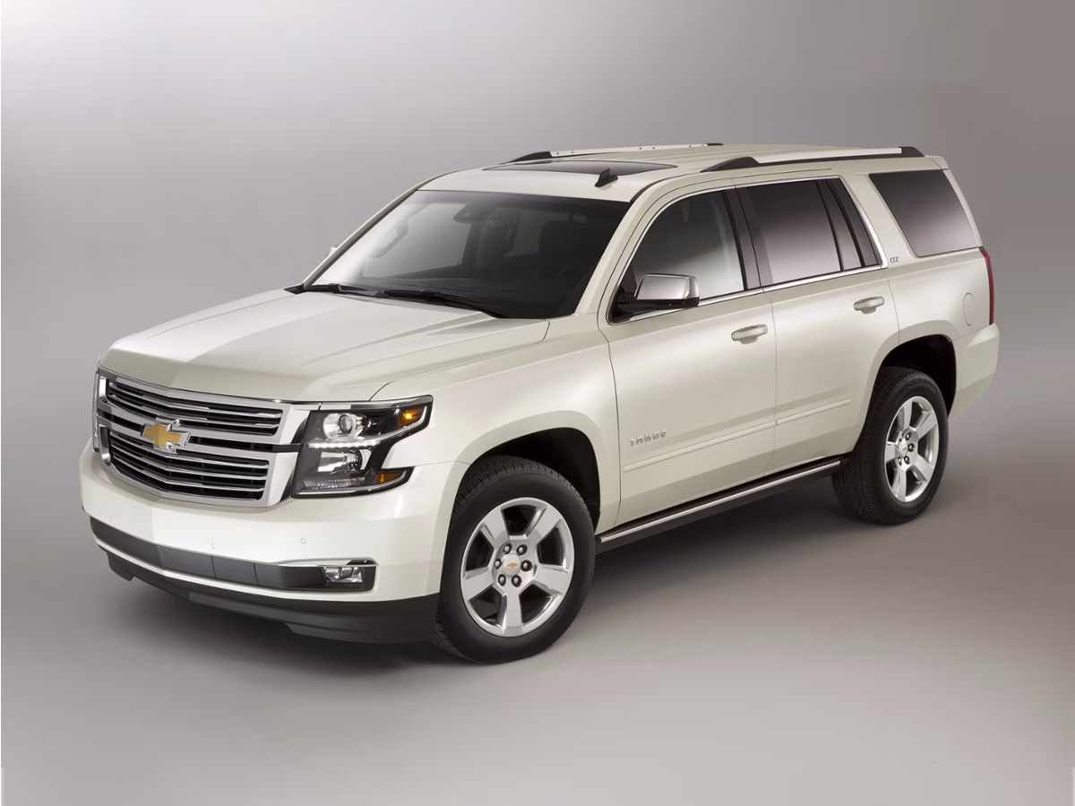 2015 Summit White Chevrolet Tahoe LT RWD SUV