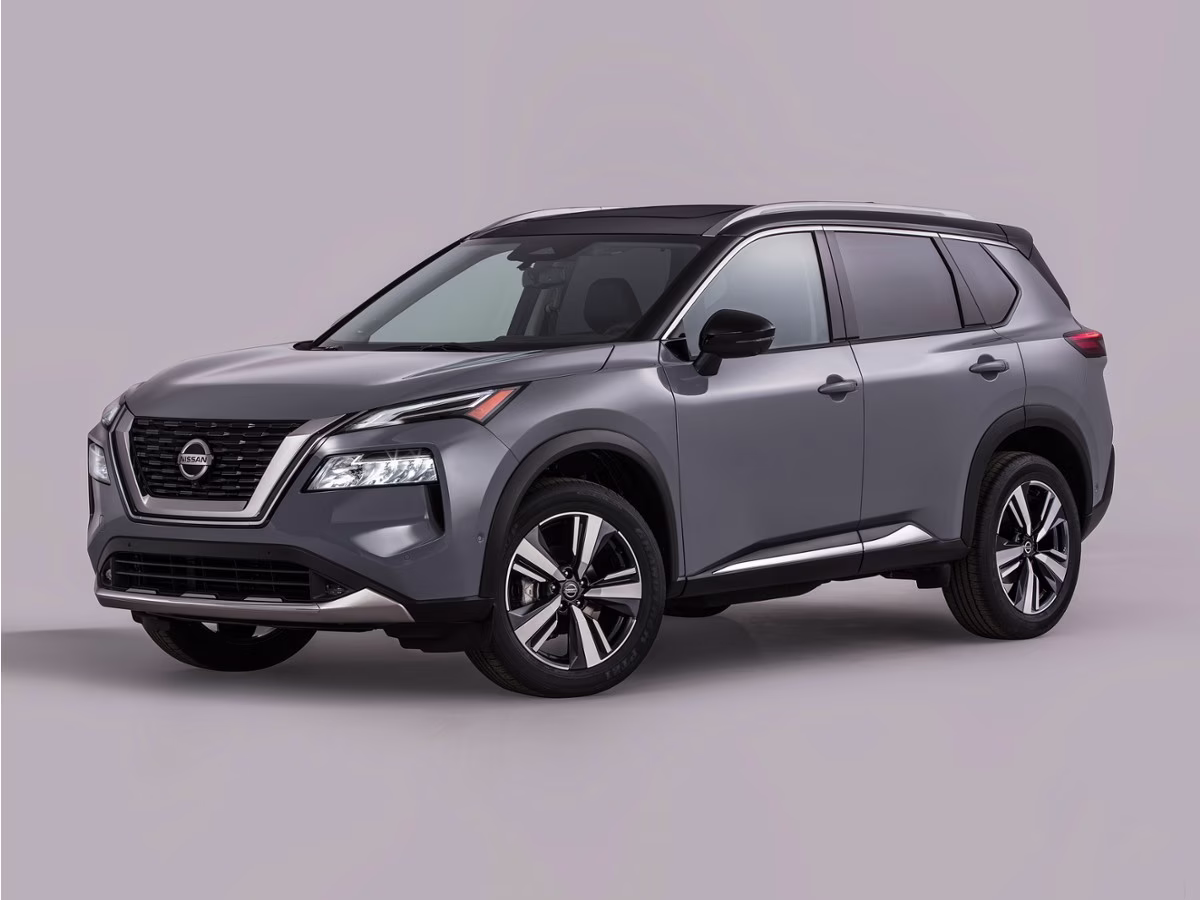 2021 Gun Metallic Nissan Rogue SV FWD SUV