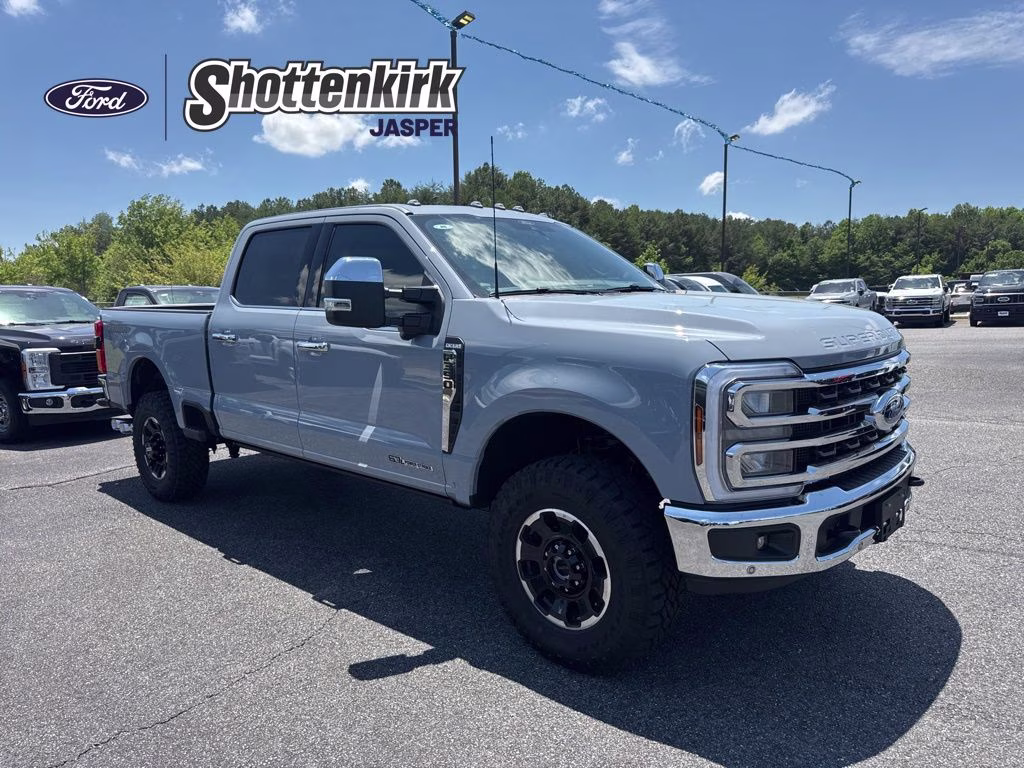 2026 Glacier Gray Metallic Tri-Coat Ford Super Duty F-350 SRW King Ranch 4X4 Truck