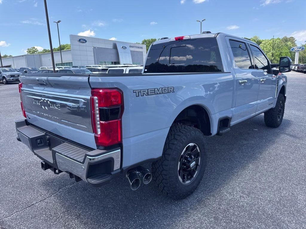 2026 Glacier Gray Metallic Tri-Coat Ford Super Duty F-350 SRW King Ranch 4X4 Truck